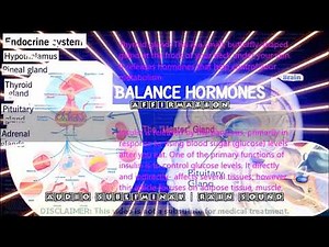 balance hormones subliminal body healing affirmation audio subliminal | rain sound