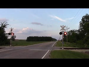 Rochester and Erie Railway with LTEX 1434 at S.R. 110/C.R. 800 North near Argos, Indiana