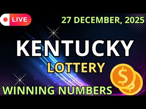 Kentucky Midday Lottery Results For - 27 Dec, 2025 - Pick 3 - Pick 4 - Powerball - Mega Millions