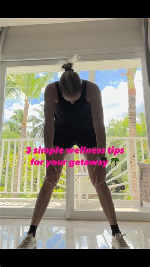 ✨ Vacation vibes don’t have to throw your health goals off track. You can enjoy every moment and still feel amazing in your body. Here are 3 simple tips to help you stay balanced while soaking up the sunshine: 🏃‍♀️ Keep moving: Do some light stretching immediately after getting out of bed. ￼Choose active adventures — walk, hike, swim, or explore new places on foot. 💧 Hydrate: Bring your water bottle everywhere (especially if cocktails are involved 😉). Add electrolytes for an extra boost. 🥗 F