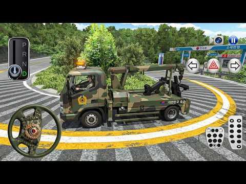 Hyundai Mighty Korean Military Tow Truck | 3D Driving Class 2