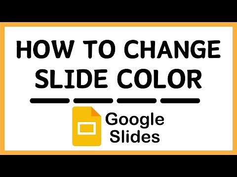 How to Change Slide Color in Google Slides | Step-by-Step Tutorial
