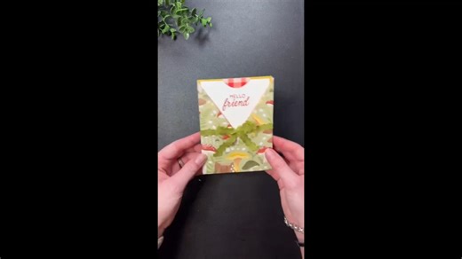 Need a cute way to give a gift card? 🤔 Today’s DIY Triangle Pocket Card is exactly what you need! 🤗 This card is so simple, and you can have it done in less than 5 minutes! ⏱️ So grab your favorite Designer Series Paper and that stamp set you’ve been wanting to try, and let’s make this gorgeous card together! 🥰 If you comment TRIANGLE below, I’ll send you my FREE download with all the measurements directly to your inbox! 📬 #TrianglePocketCard #GiftCardHolder #5MinuteCards | Simply Simple Sta