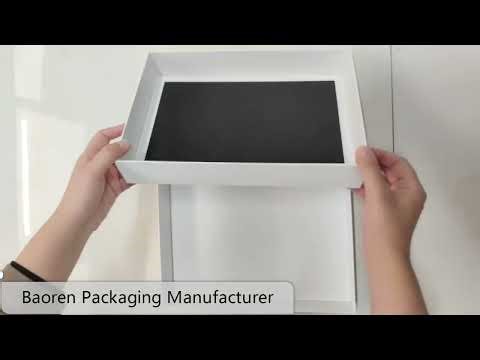 Premium Tablet Box | Lid and base box/Design with Plush Liner - Baoren Packaging Manufacturer