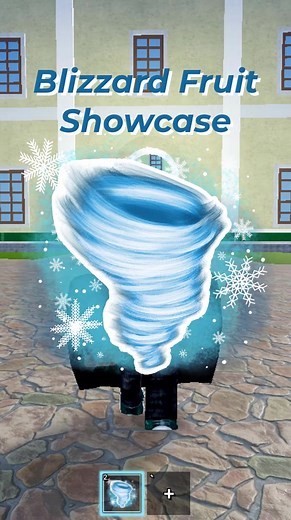 Blizzard Fruit Showcase #bloxfruits #fyp #roblox