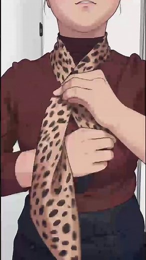 How to wear a scarf around the neck elegantly. How to tie scarves. Brilliant solutions.