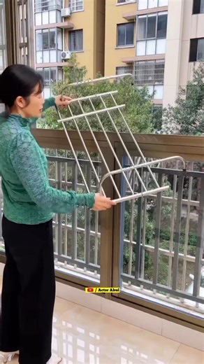 Cloth Hanger Foldable Drying Rack | Clothes Drying Racks Indoor & Outdoor | Balcony Clothes Hanger