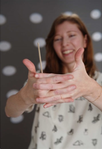 Magnetized stirring stick… or is it? 👀✨