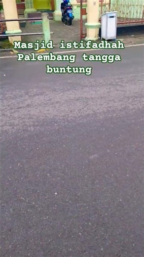 masjid istifadhah Palembang tangga buntung #masjid #alquran #alikhlas #shortvideo
