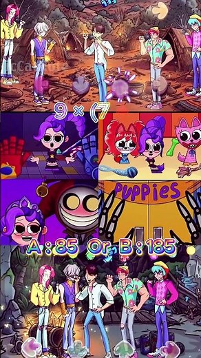 Poppy Playtime FNF Soda Pop 3 - Lily Love braids Sprunki Mod #shorts #fnf #poppyplaytime #sajaboys