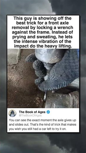 ULTIMATE SHOP HACK FOR AXLES