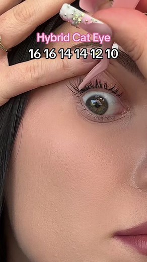 My everyday wispy, natural / hybrid lash map using our “first class” clusters! #diylashes #lashesathome #lashtutorial #virallashes #virallashvideos #lashmapping #diylashmap