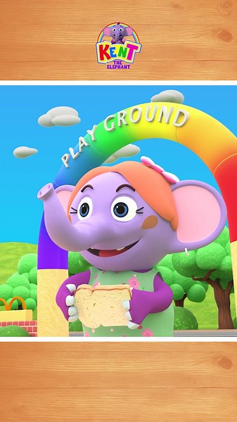 What's in Kenny's Lunchbox? 😋🍱 | Fun Kids Song #shorts #nurseryrhymes #kenttheelephant