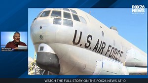 Castle Air Museum in Atwater boasts more than 70 prize warbirds. Rich Rodriguez - KMPH FOX 26 talked to the man who puts the sparkle back in these military flying machines. https://bit.ly/3ISkiXX | FOX26