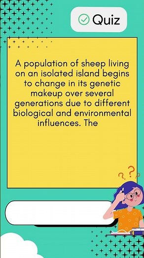 What Are the Evolutionary Forces That Change Populations Over Time? 🧬 #animalscience #farmanimals