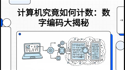 计算机究竟如何计数：数字编码大揭秘