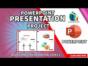PowerPoint presentation project as per specification ।। Computer Operation, Level 3 ।। NSDA & BTEB