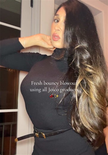 A Dyson Blowout using my Joico products always gives me the healthiest hair finish ✨ @Joico Hair Care @Dyson USA #joico #joicopartner #joicodefydamage #dysonairwrap #fyp