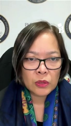 FEW FILIPINOS REQUEST REPATRIATION AMID ISRAEL TRAVEL BAN Only 41 Filipinos in Israel have requested repatriation amid the crisis in the Middle East, with food assistance as the top need. On #Business360, Philippine Ambassador to Israel Aileen Mendiola said most requests from the community are for food, and embassy officials have worked with employers to provide supplies including rice while airspace remains closed. The Philippine embassy in Tel Aviv has converted its consular office into a 24-7