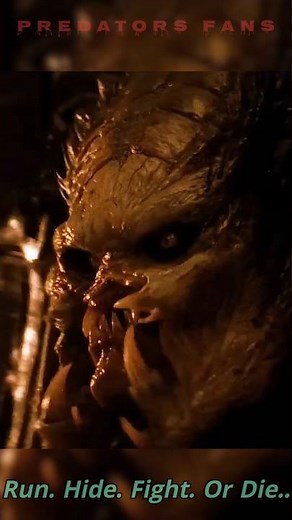 💀 Run. Hide. Fight. Or Die. | Predators Movie 🔥 #Shorts #predator