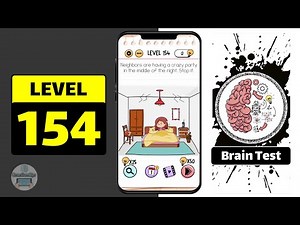 Brain Test Level 154 Walkthrough