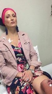 BALDessa and herceptin injection. If you are HER 2 this is what you get while on chemo and for me the rest of my life every 3 weeks. Arinda dis a fabulous job. In the end it turned out to be all good. It’s like A new kinda menstrual cycle 🙈 | BALD and Beautiful - Hatsbylori