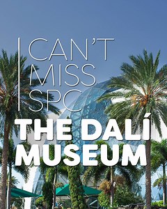 Experience the surreal life at The Dalí Museum in St. Pete, Florida! Home to an unparalleled collection of Salvador Dalí’s works! 🤟🎨🌀 #DaliMuseum #StPete #Florida | Visit St. Pete-Clearwater