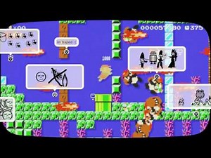 Super Mario Maker - Kool-Aid Man!!! OH YEAH!! by Zombie-Mii - No Commentary 1AB