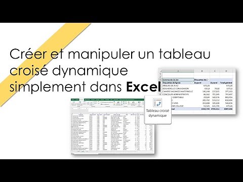 Comment créer un tableau croisé dynamique avec Excel - [2025]