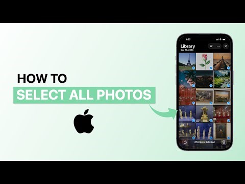 How to Select All Photos on iPhone At Once iOS 26