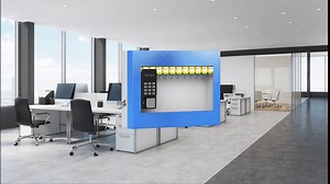 WeHere 24 Key Lock Box Wall Mount, Smart Key Cabinet, APP Bluetooth/One Time Password/Wi-Fi Remote/Fixed Code/Key Unlock, Key Organizer Box for Apartment, Hotel, Office Key Manage