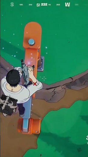 Invisible zip line in #fortnite