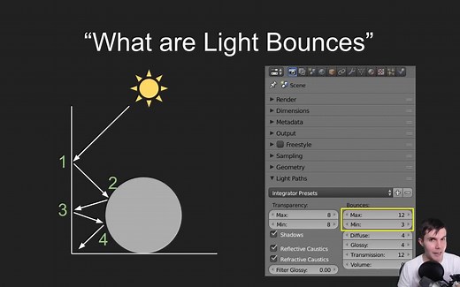 Blender Guru教程：18种办法提升Blender的Cycles渲染器的速度。