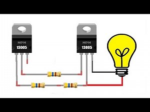 13005 Transistor Inverter Circuit /12v DC To 220v AC