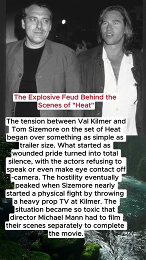 The Explosive Feud Behind the Scenes of "Heat"