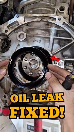 This Oil Leak Could DESTROY Your Engine! Elantra Main Seal Repair #mechanic #car #service