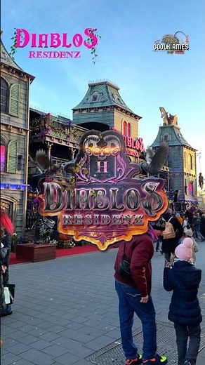Diablos Residenz 👻 Neue Geisterbahn von Hoefnagels | Winterdom Hamburg