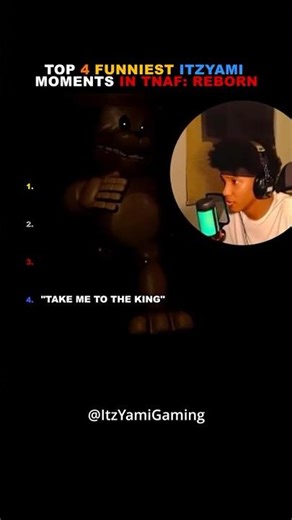 Top 4 Funniest ItzYami Moments In TNAF: Reborn