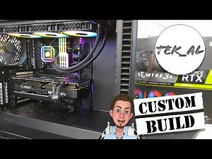 Fractal Design Define 7 Build with 128GB of RAM | iCue H150i Elite Capellix | 3080 Ti (time lapse)
