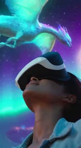 Inside a Virtual World 🌐 #virtualreality #virtualworld #vrexperience #futuretech