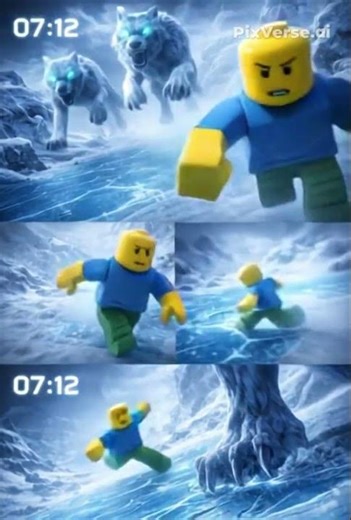 “Noob vs Ice King! ❄️ Roblox Frozen Kingdom Battle EPIC!”