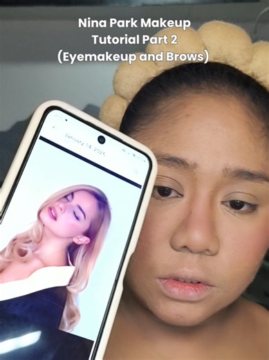 Nina Park Makeup Tutorial: Eyemakeup and Eyebrows Part 2