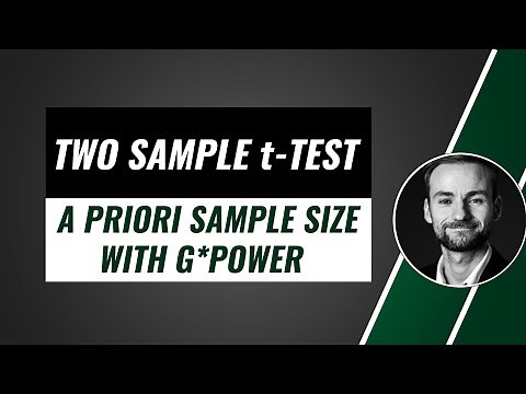Two sample t-test - calculate required sample size with G*Power