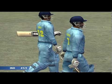 EA Sports Cricket 2007 PC Gameplay (India vs. Sri Lanka).