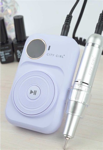 Torno inalámbrico JF607 para uñas — 45.000 RPM, USB-C