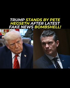 24K views · 1K reactions | Trump Stands By Pete Hegseth After Latest Fake News Bombshell! #PeteHegseth #Trump #TrumpAdministration #fakenews | Rob Smith | Facebook