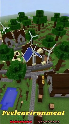 🌍⚠️ Minecraft Pollution Problems & Green Solutions! 🌱🌞