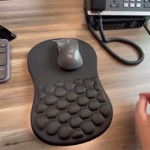 TECKNET Ergonomic Mouse Pad with Wrist Rest