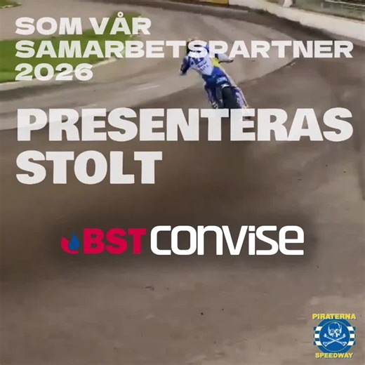 Som samarbetspartner 2026 presenteras stolt BST / CONVISE 📞 013-344 15 00 📍 Molijns väg 7, Linköping https://bstab.com/ https://convise.se/ https://www.facebook.com/brandskyddsteamet/?locale=sv_SE https://www.instagram.com/bst_brandskyddsteamet/?hl=en #speedway #motala #bst #convise