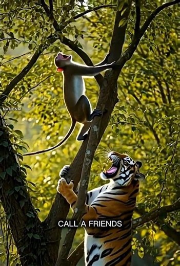 TIGER attack Goes Wrong 😱 monkeys hit back